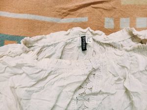 Boho Off shoulder H&M Top