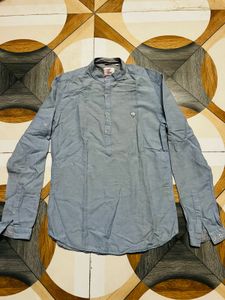 Stylish Grey Casual Shirt