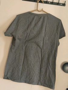 Gray V-Neck T-Shirt