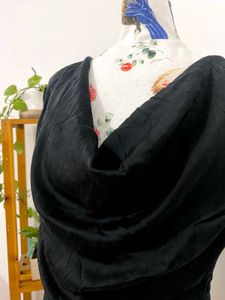Black Cowl Top