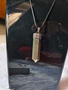 Pyrite Pencil Shape Pendent