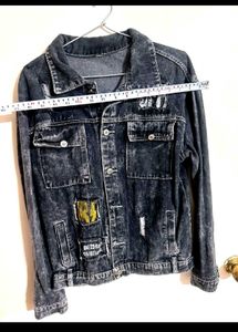 Denim Patchwork Jacket