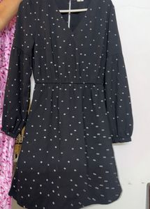 Black Polka Dot Dress