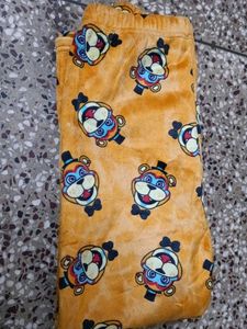 Cozy Bear Print Pants