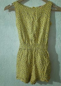Cute Yellow Romper