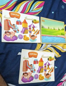 Yippe Sticker Aqua Park Set Of 5