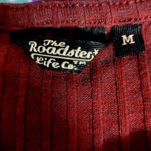 Long Sleeves Roadster Top