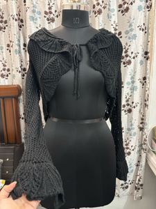 Crochet Knit Shrug