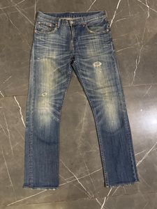 Combo  thrifted Distressed Denim Jeans