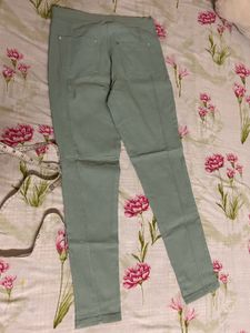 Skinny Sea Green Jegging