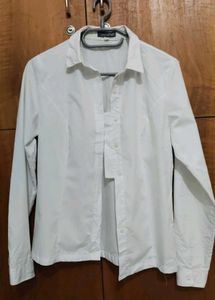 White Button-Down Shirt