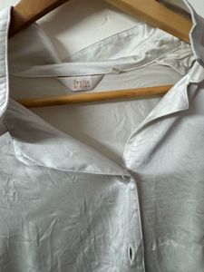 Blue Long Sleeve Dress