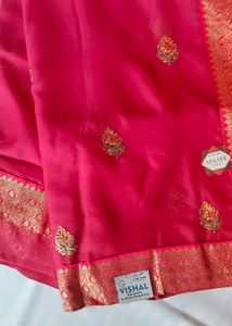 ELEGANT RED SAREE ❤️