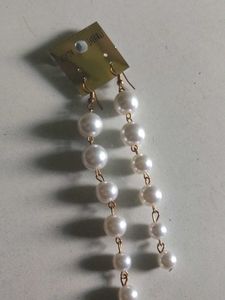 Elegant Pearl Drop Earrings