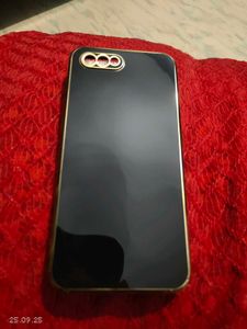 Glossy Black Realme C2 Phone Case
