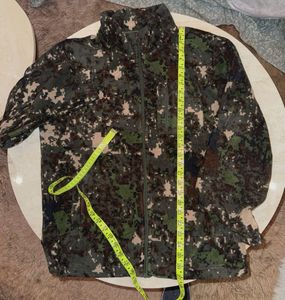 military print Jacket