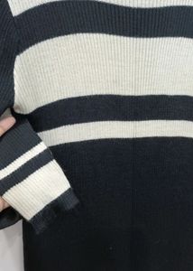 Winter Bodycon Dress Back Slit