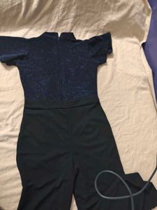 Shimmer Party Wear Jumpsuit