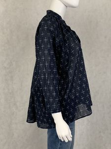 H&amp;M Printed V-Neck Blouse