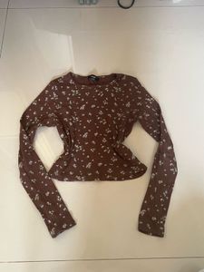 brandy melville dupe floral top