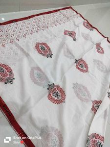 Bandhej Print Kurta, Skirt And Dupatta