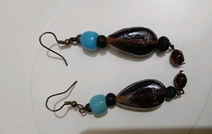 Boho Beaded Dangle Earrings