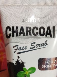 Charcoal Face Scrub (For All Skin Types)