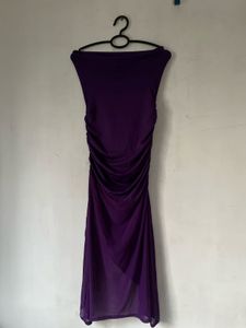 Purple Bodycon Dress