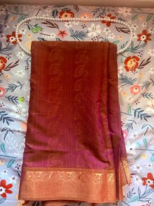 Chanderi Cotton Kalanetha Saree