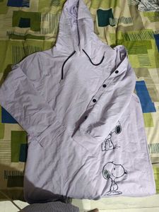 A Hoodie Long Dress