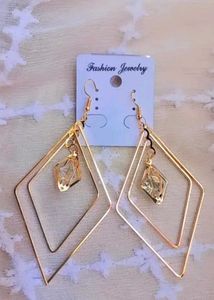 Geometric Drop Earrings