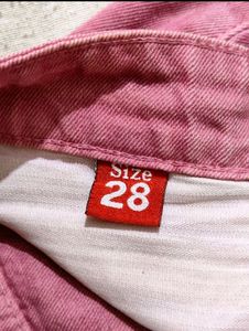 Pink Bell Bottoms Jeans 👖