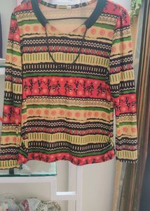 Designer Top...It Is Not Print...It Will Not Faded After Washes...