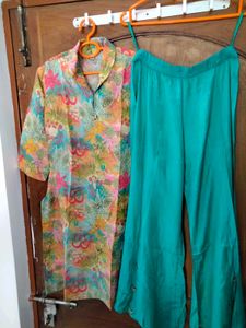 FLORAL PRINT CORD SET