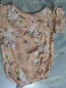 floral tunic