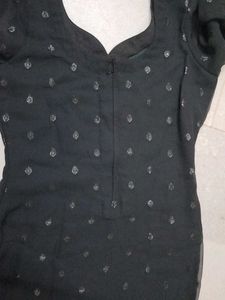Black Salwar Kameez Set