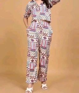 Beautiful Co-ord Set For Women🤍