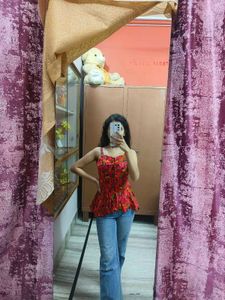 Cute Sleeveless Peplum Top
