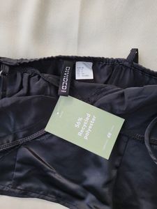 H&amp;M Lace Satin Top