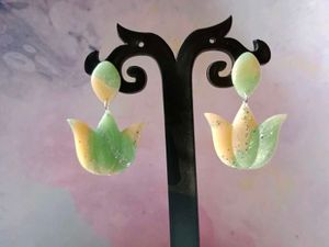 Handmade Clay Earrings (2)