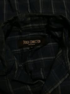 Half Sleeve Dark Blue Casual Shirt