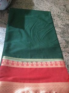 Elegant Green Saree
