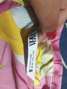 Zara Floral Print Top