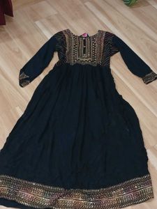 Elegant Black Kurta