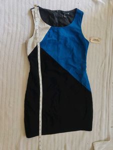 FOREVER 21 Color Block Mini Dress