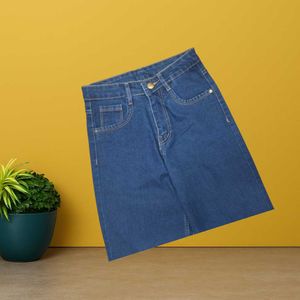 women navy blue straight jeans size 24 (O-83)