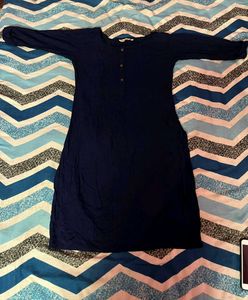 Navy Blue Casual Dress