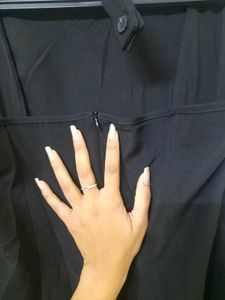 Black Slit Dress