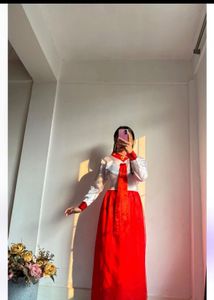 Red &amp; White Chinese Gown❤️