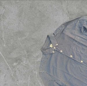 Checkered Blue Long Sleeve Shirt